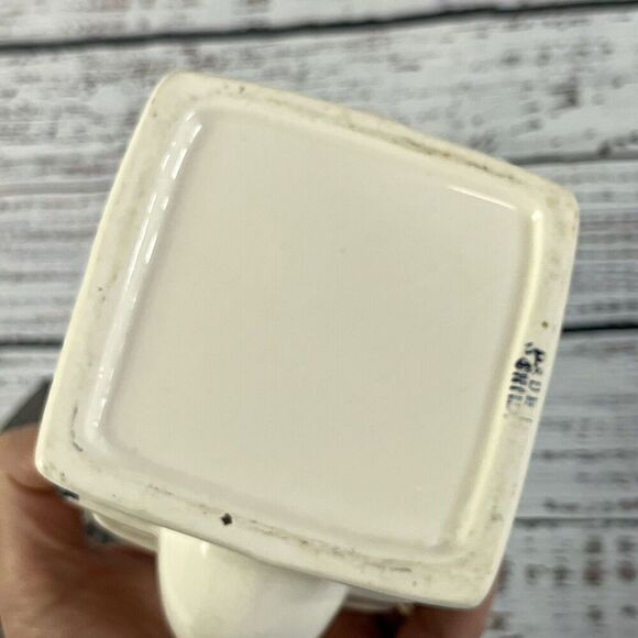 Vintage Ceramic Bakery House Village Novelty Figurine Tea Pot w Lid 7" - Picture 10 of 12